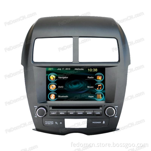 in Dash Touch Screen Car DVD GPS Navigation Stereo Audio Radio for Mitsubishi Asx (C7058mA)